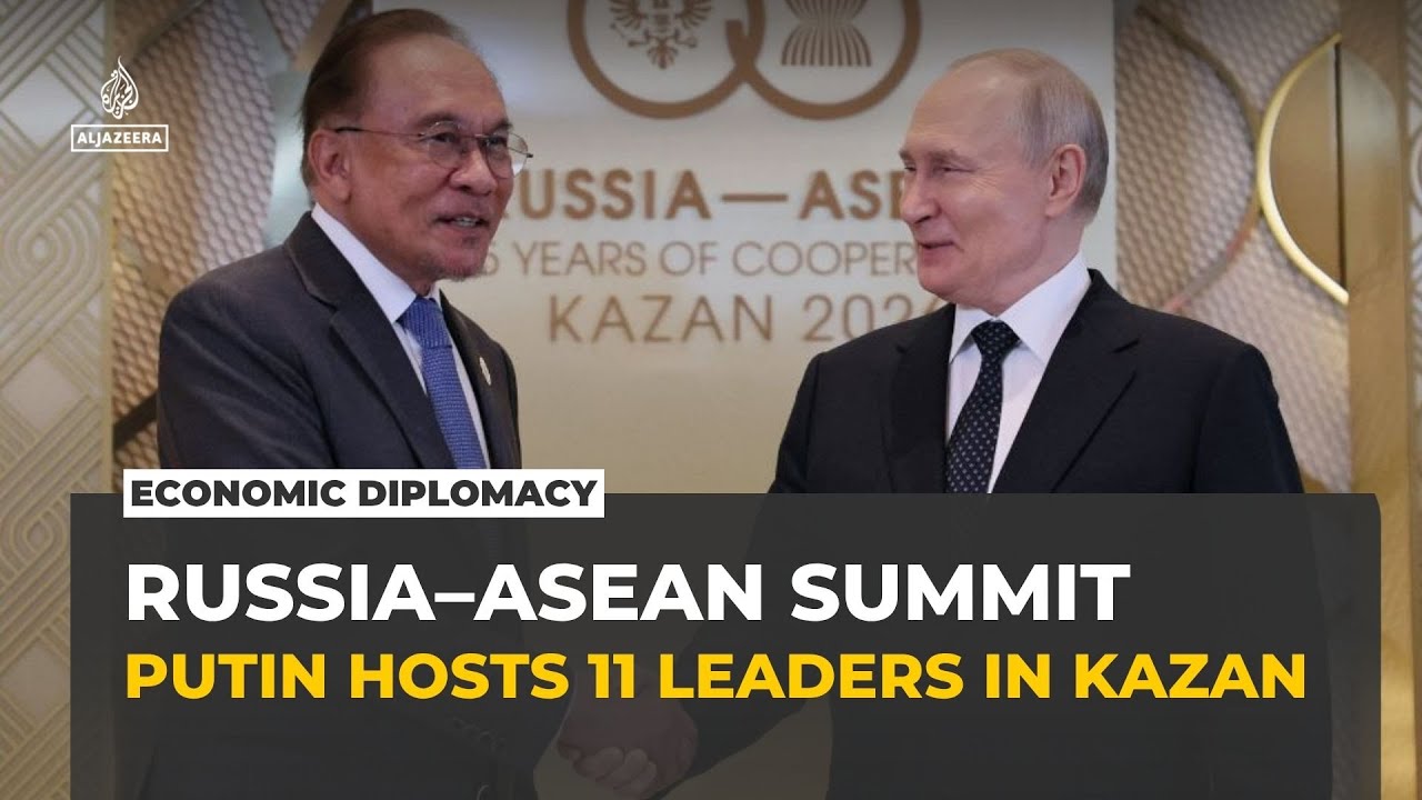 Putin hosts Russia&ndash;ASEAN summit in Kazan as ties mark 35 years