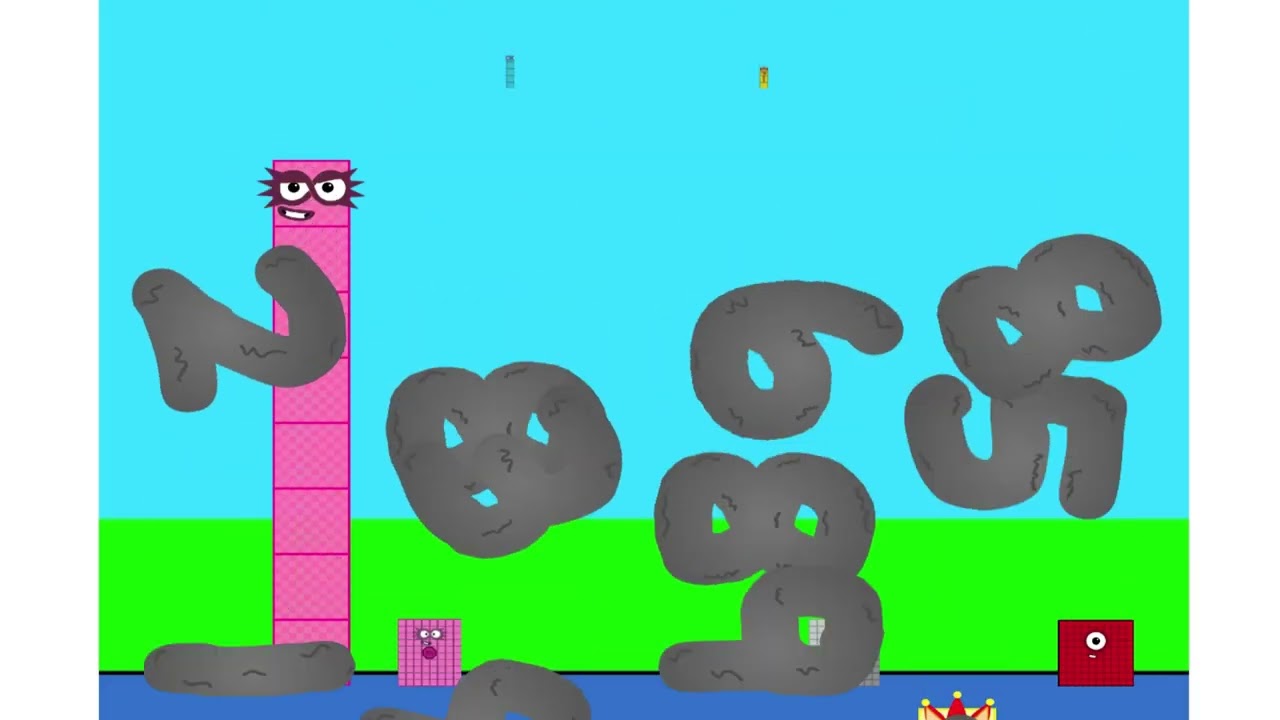 Discover Eight to Four Digit Addinator | Numberblocks Shorts 7 meeting 70