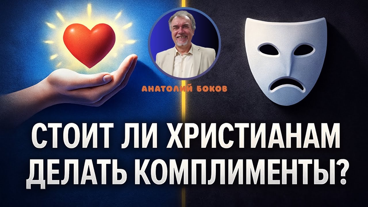 Стоит ли христианам делать Комплименты? (Анатолий Боков) - проповедь