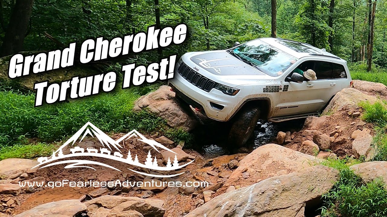 Crawl Daddy & Crawler Ridge, Rausch Creek Offroad Jeep Badge of Honor, Jeep Grand Cherokee WK2