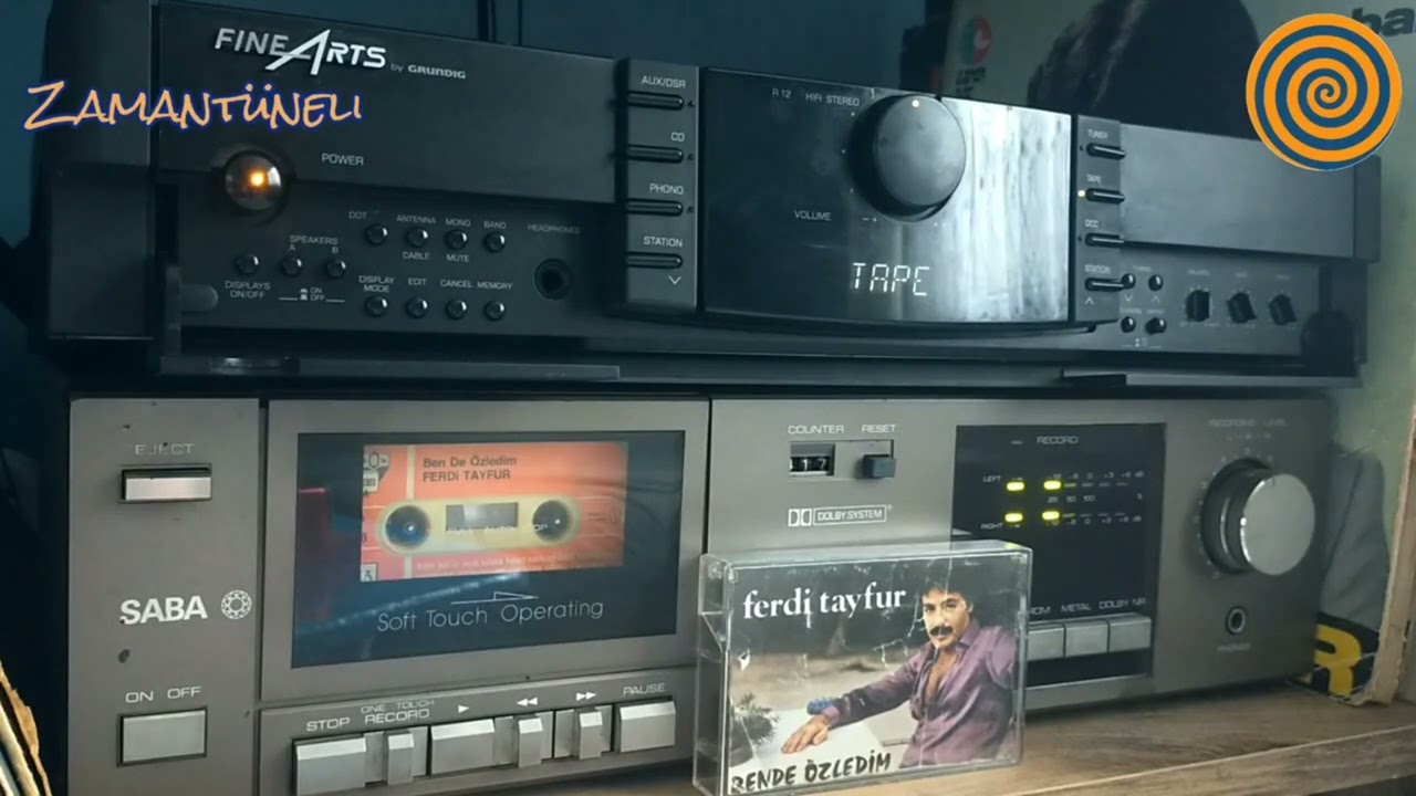 Ferdi TAYFUR ''SEVDA YELLERİ''Türküola Orjinal Kaset Kaydı