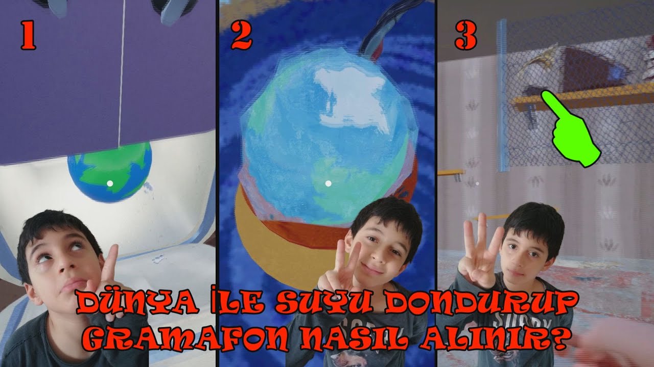 Hello neighbor bölüm 3 DÜNYA İLE SUYU DONDURMA Gramafon freeze the water part 3
