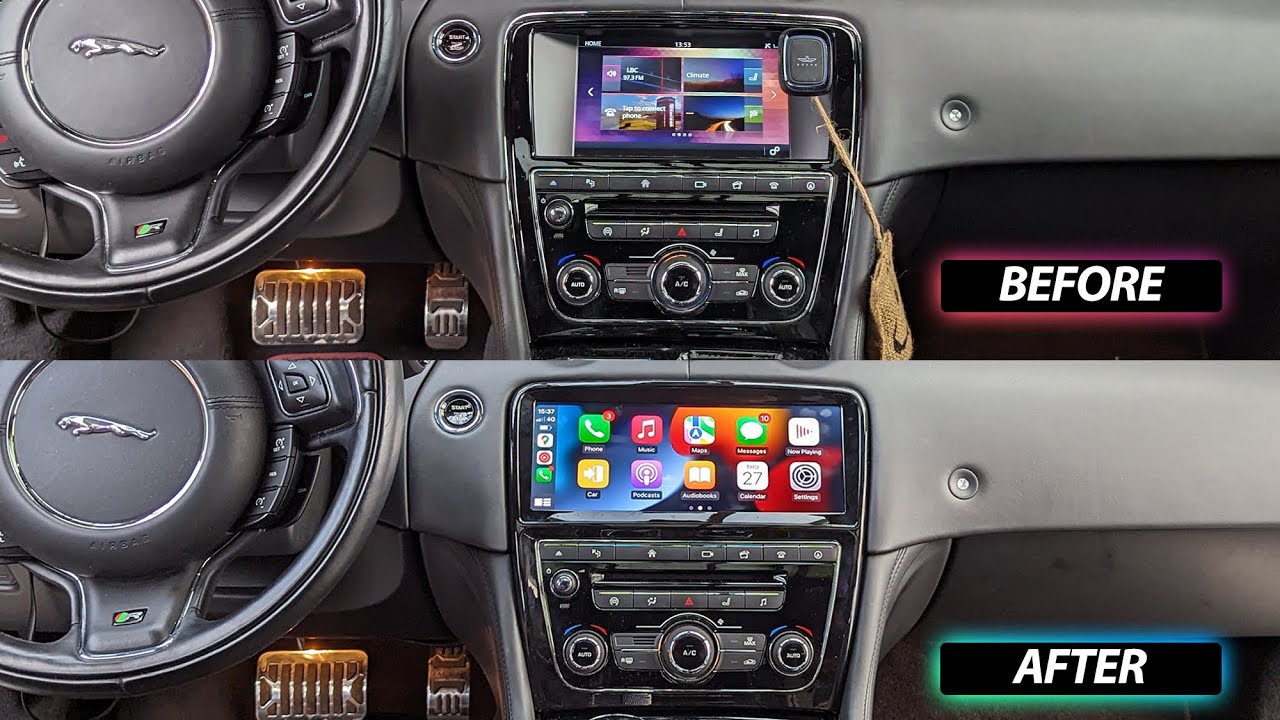 Jaguar XJ (X351) Harman system to Android Stereo Upgrade 10.25