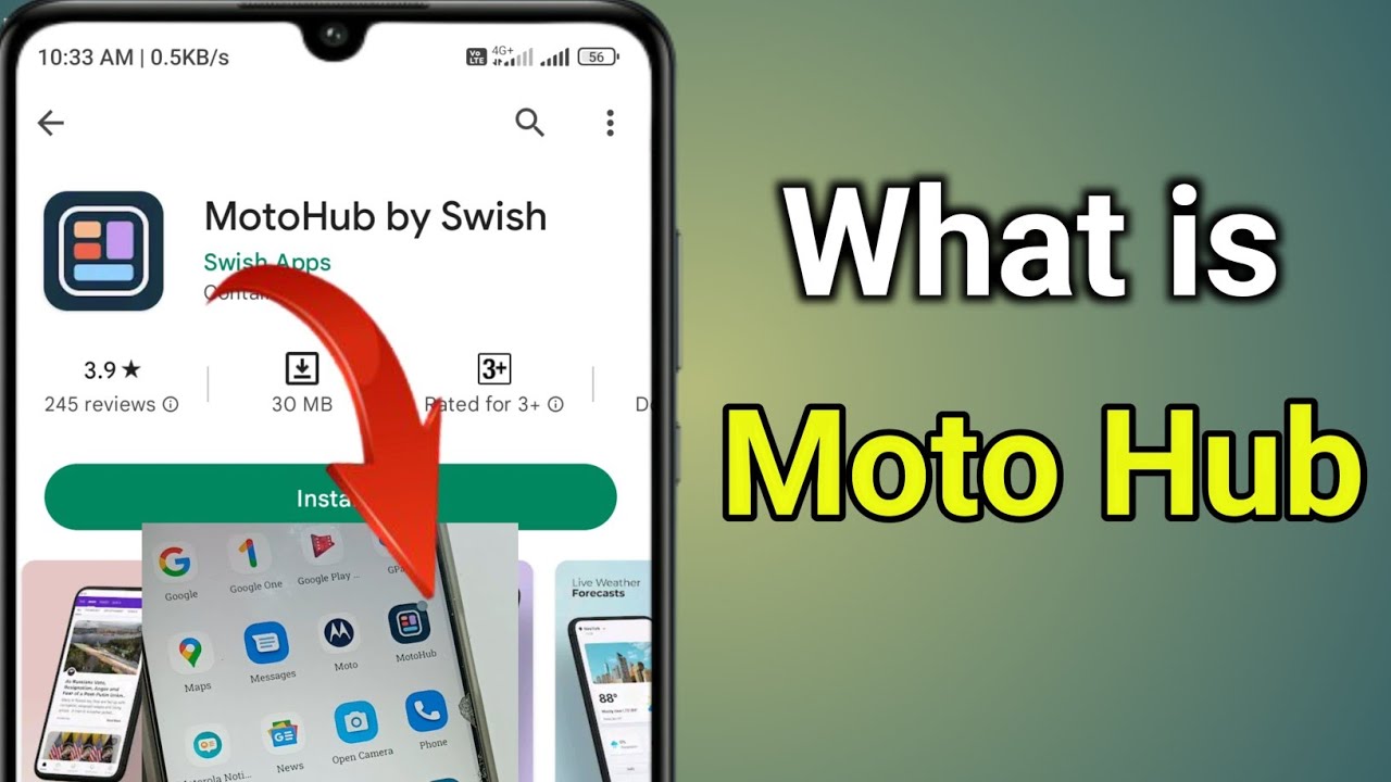 मोटो हब किया हैं / what is moto hub