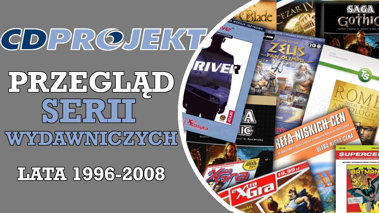 CD Projekt: przegląd serii wydawniczych - trochę tego było...