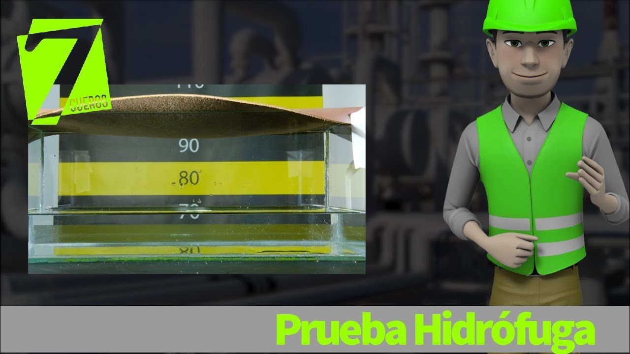 PRUEBA HIDRÓFUGA - Cuanto tiempo resiste el cuero a la prueba de capacidad hidrófuga?
