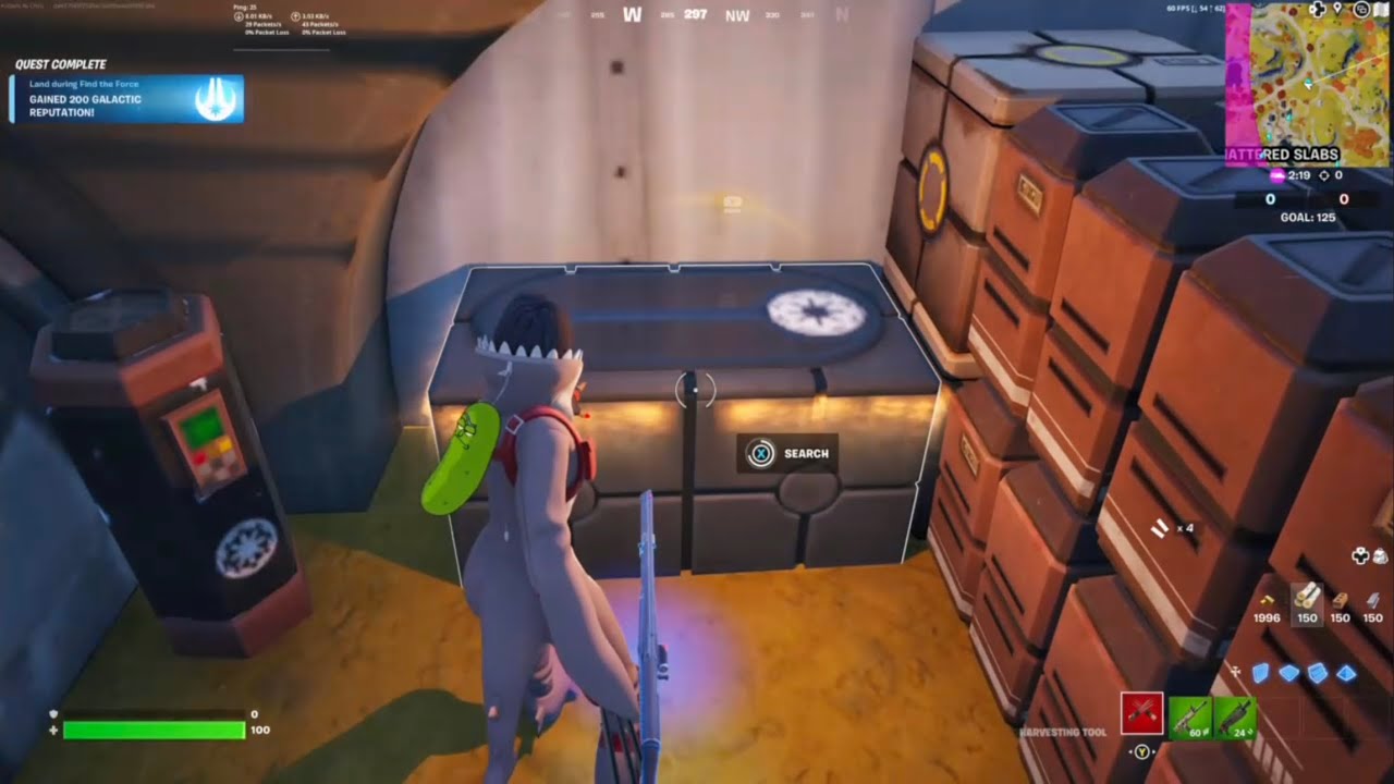 Search A Republic Chest (The Force Within - Fortnite)