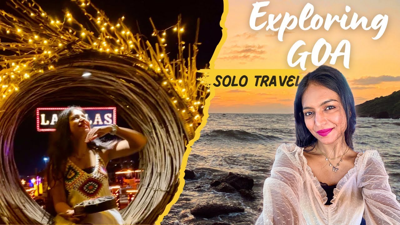 Solo Trip To GOA! A Day In ANJUNA | Places To Visit in NORTH GOA, Things To Do, Shop, Beaches In GOA