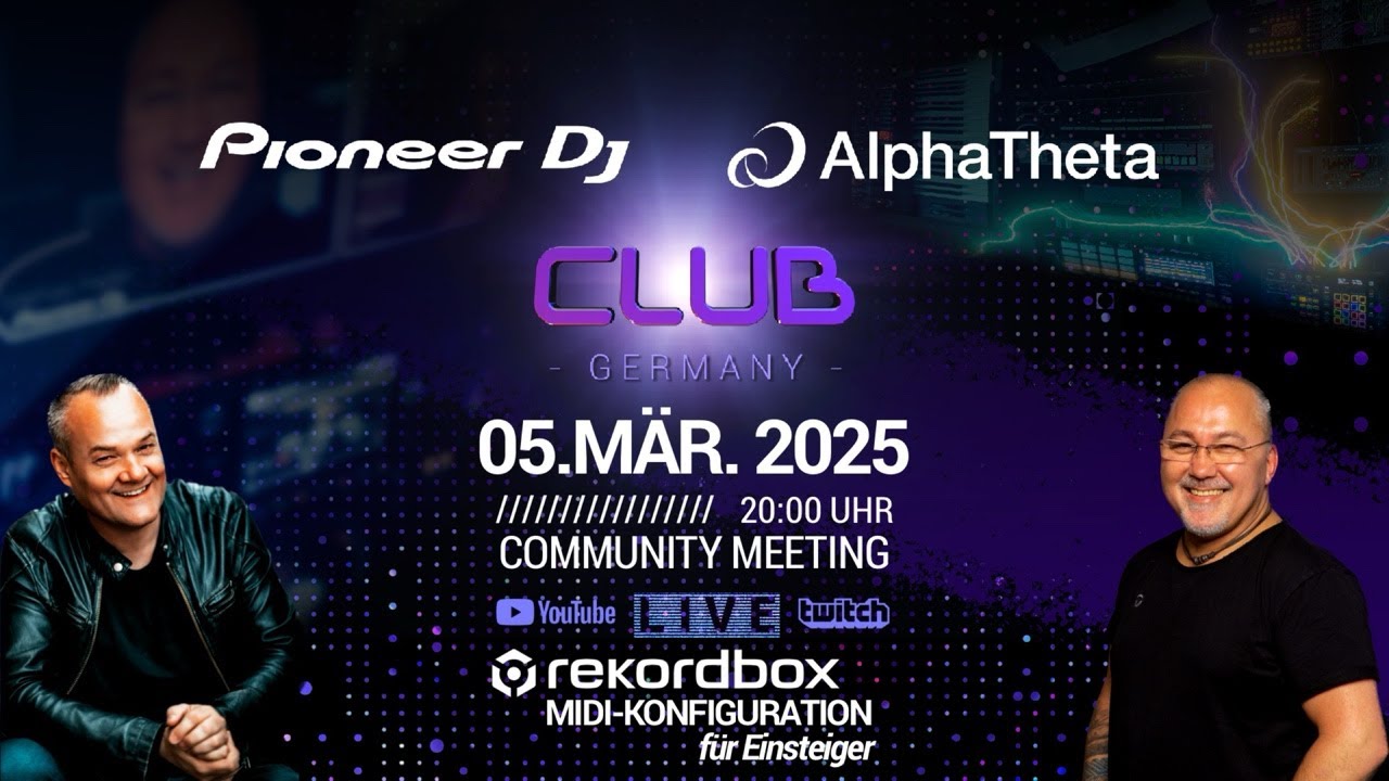 Pioneer DJ Club | Community Livestream | Support für rekordbox | #94