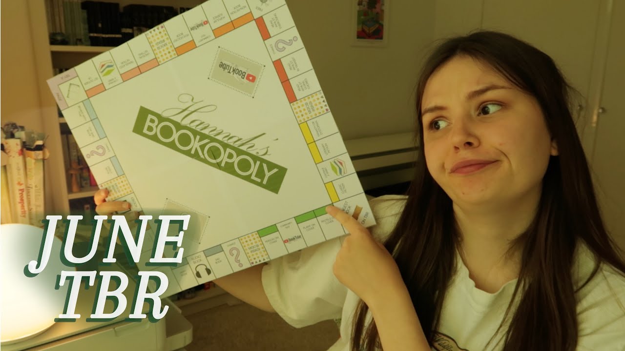june tbr ☀️ the unhinged edition | hannah's bookopoly