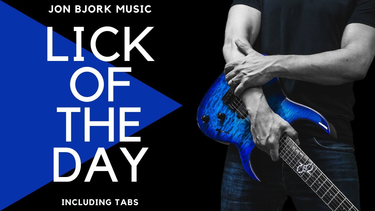 Lick Of The Day #159: Paul Gilbert-Style Picking Run