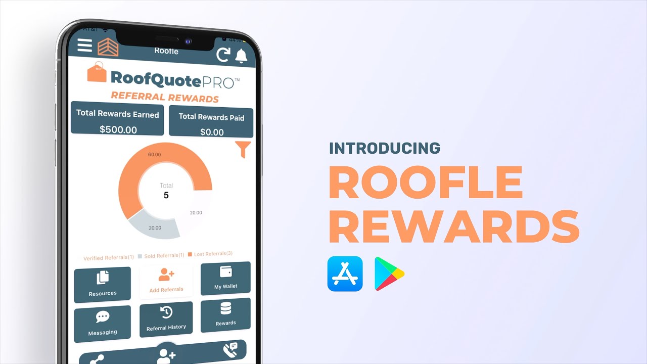 ROOFLE Rewards | Roof Quote PRO&trade; Affiliate Program