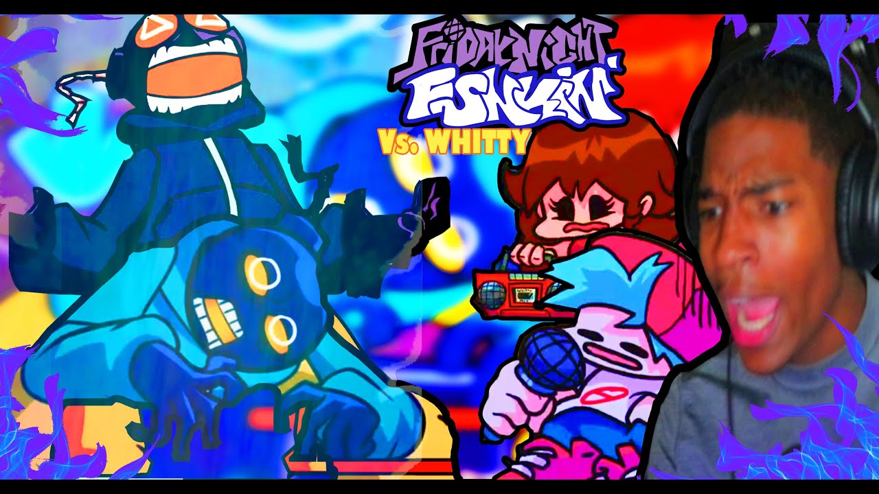 WHITTY IS LITTY!?....Sorry| Friday Night Funkin Mod|| Whitty Mod On Hard