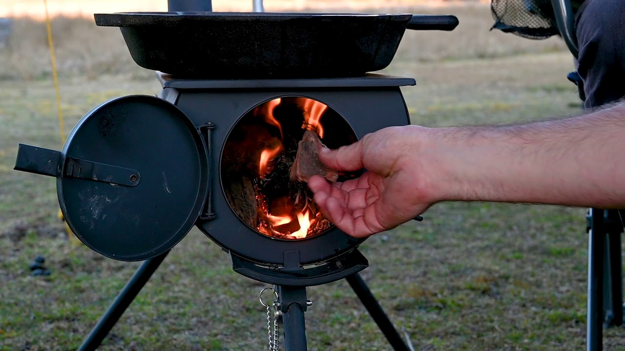 Kings Camp Oven Stove   Keep Warm Under Your Awning!