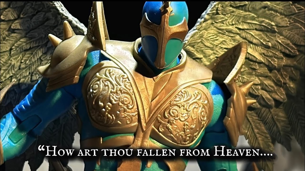(Archangel) Michael Vs Lucifer | Stop Motion Animation