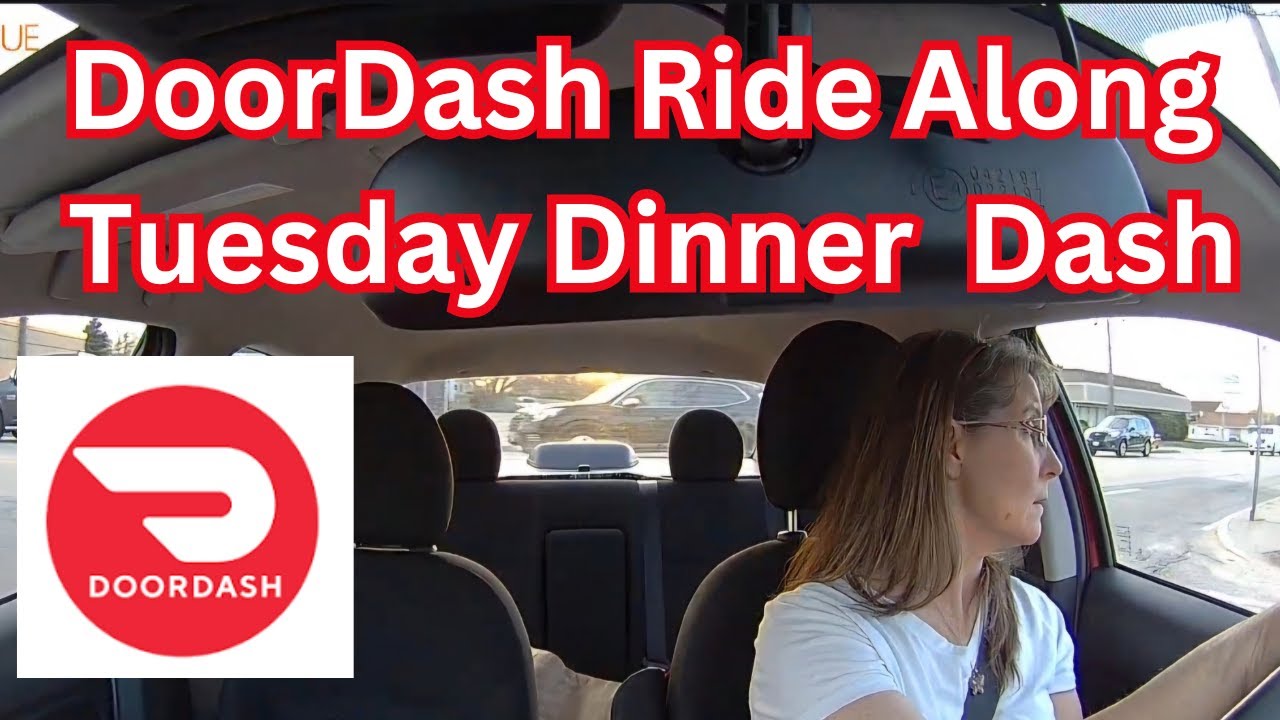 DoorDash Ride Along | Ep 3 | Tuesday Dinner vs Tuesday Lunch Shift