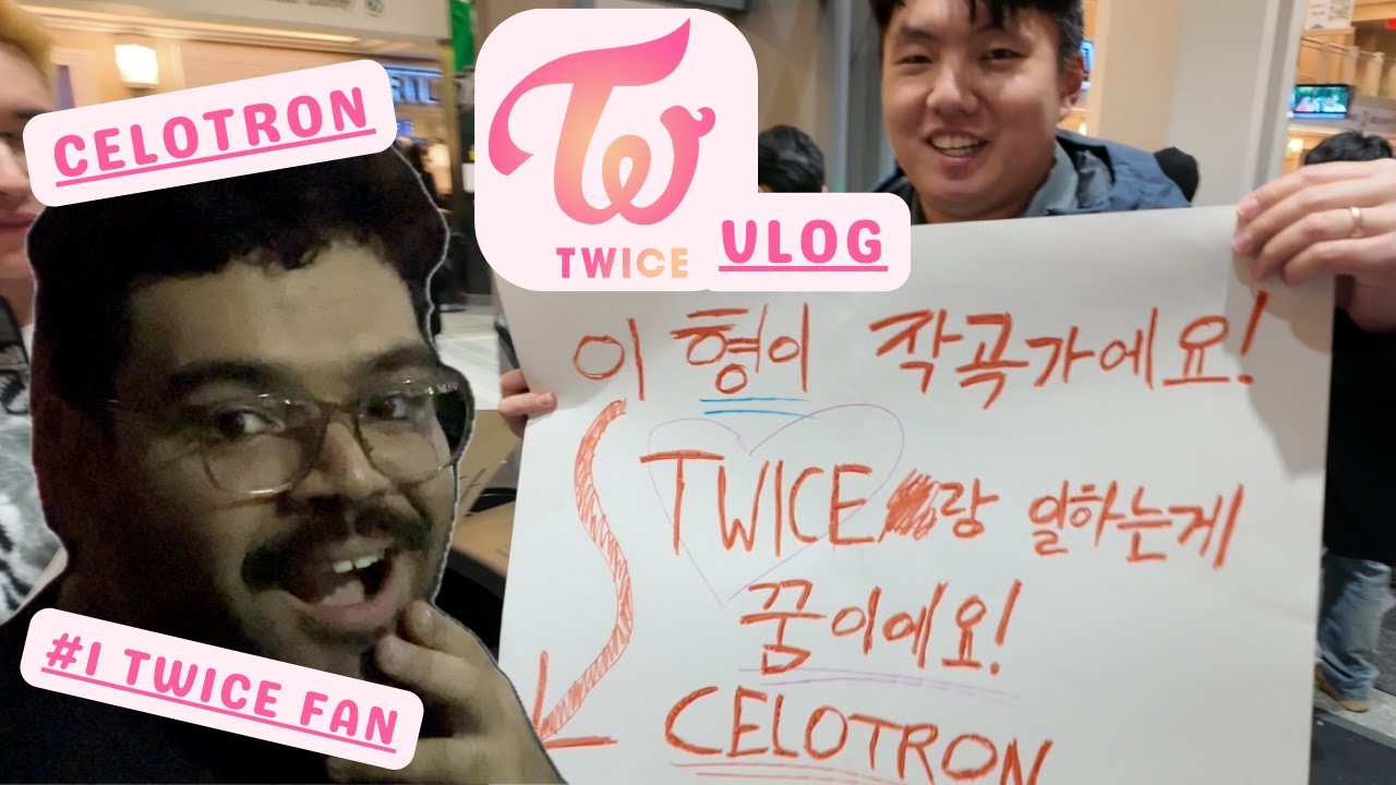 I Went To The TWICE Concert to DO THIS! | CHAEYOUNG LOOKED AT ME!!!
