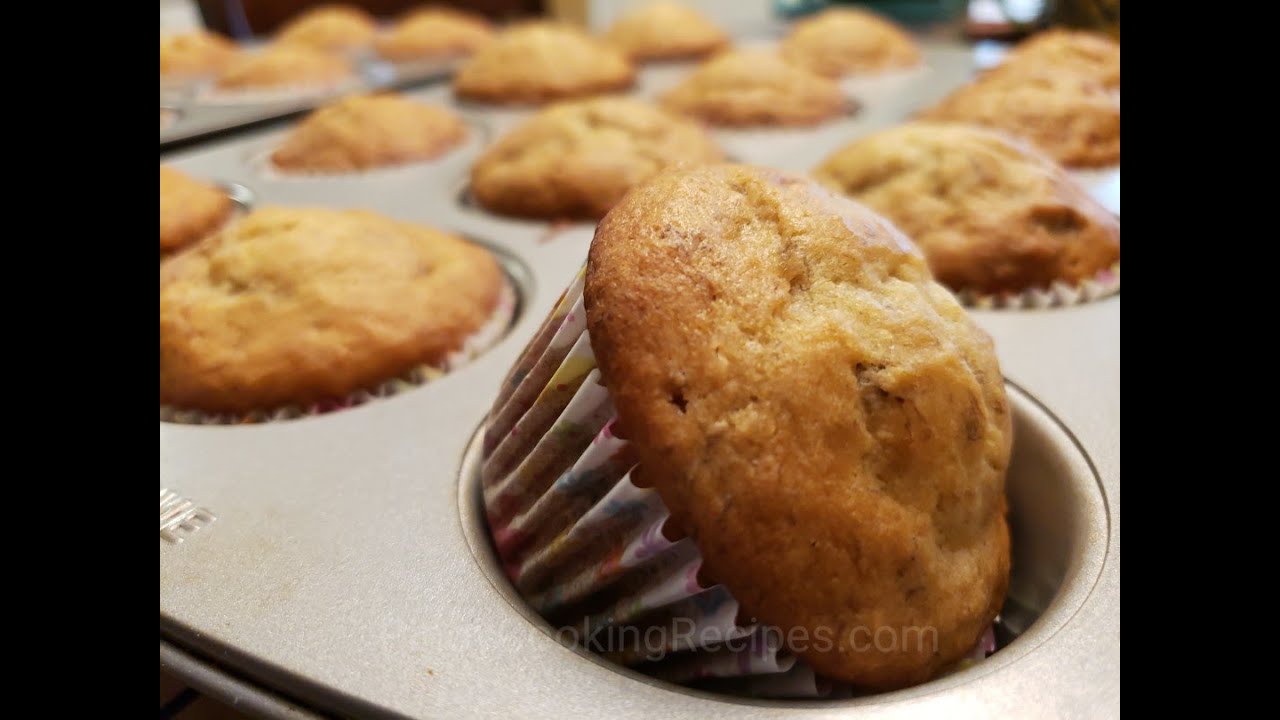 The Best Banana Muffins | Soft & Moist | PinoyCookingRecipes