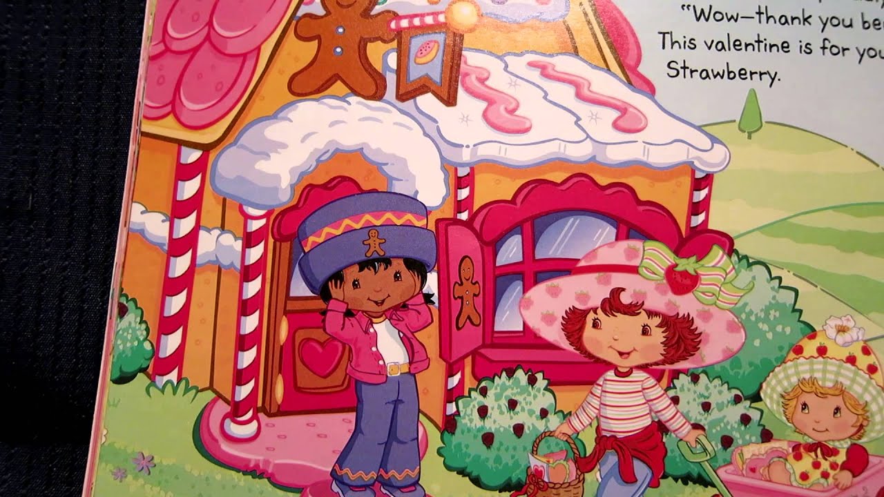 Strawberry shortcake Be My Valentine read aloud story book early childhood