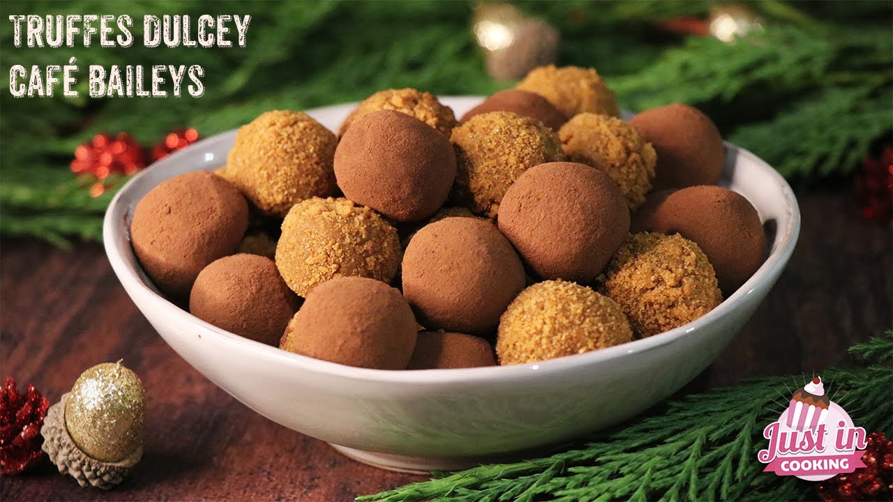 ❅ Recette de Truffes de No&euml;l au Chocolat Dulcey, Caf&eacute; et Baileys ❅