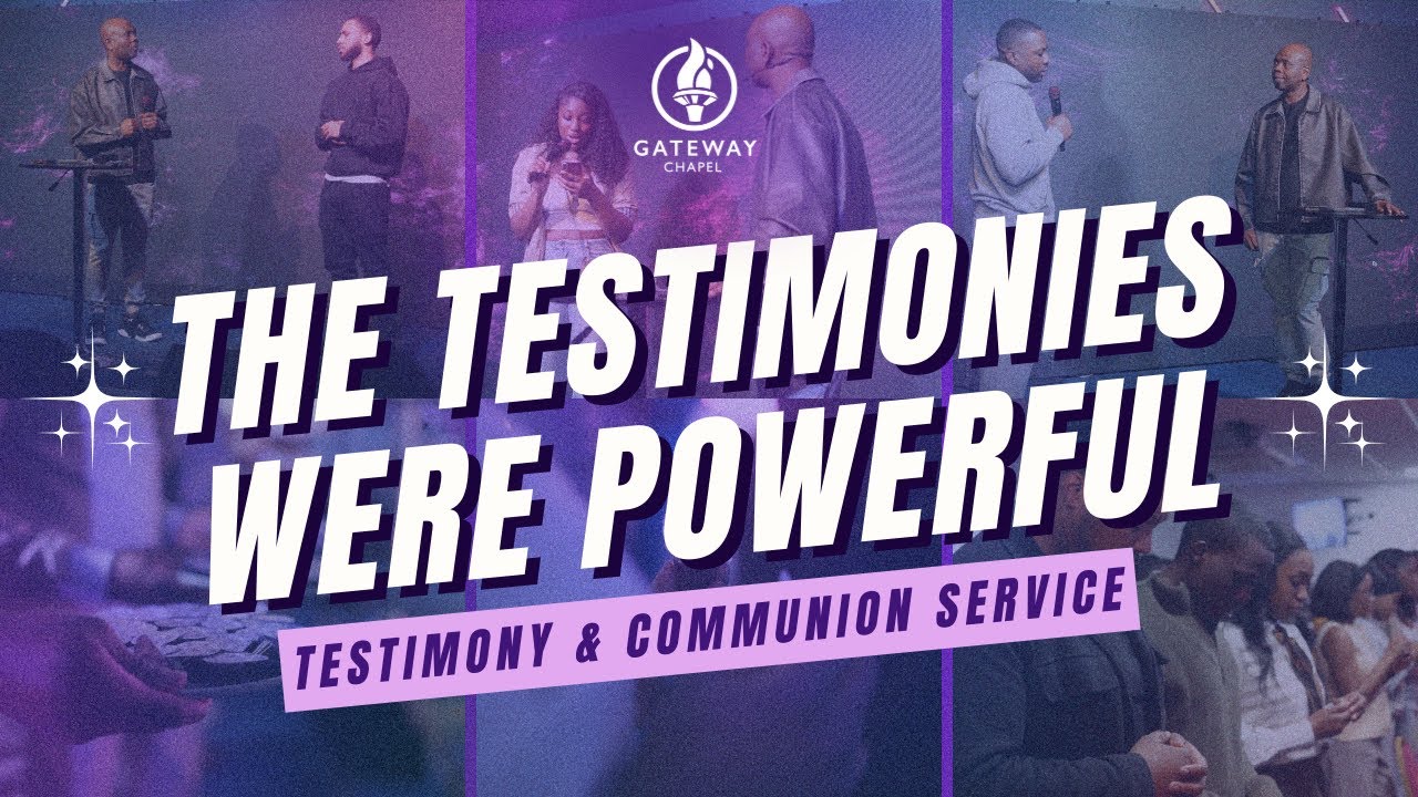 Testimony & Communion Service // JANUARY 2026 // Gateway Chapel #testimony #communion