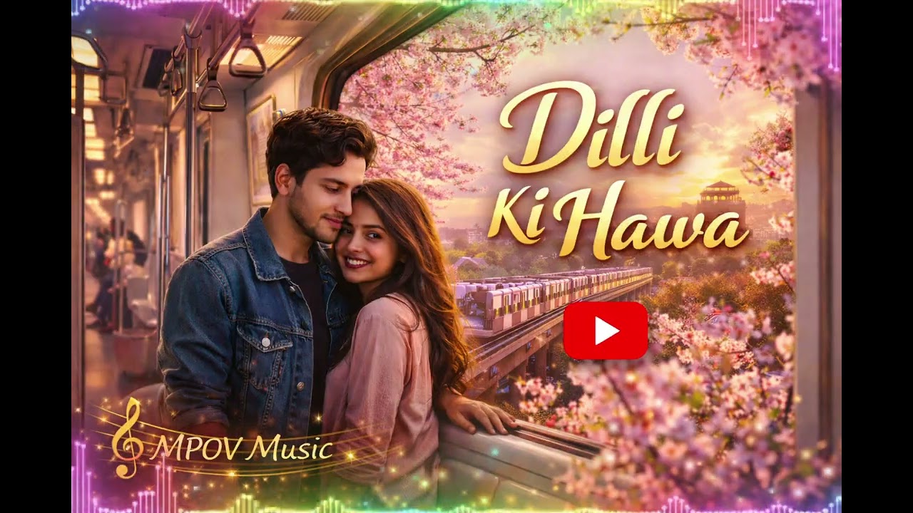 Dilli ❤️ | A Love That Floats Through Delhi’s Breeze | Romantic Hindi Song