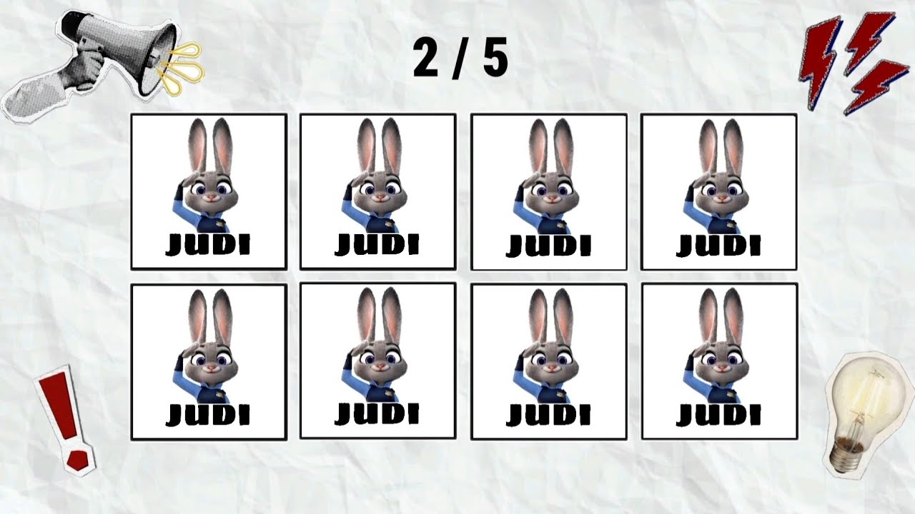 Say The Word On Beat Challenge | Zootopia | Level 1 - 3