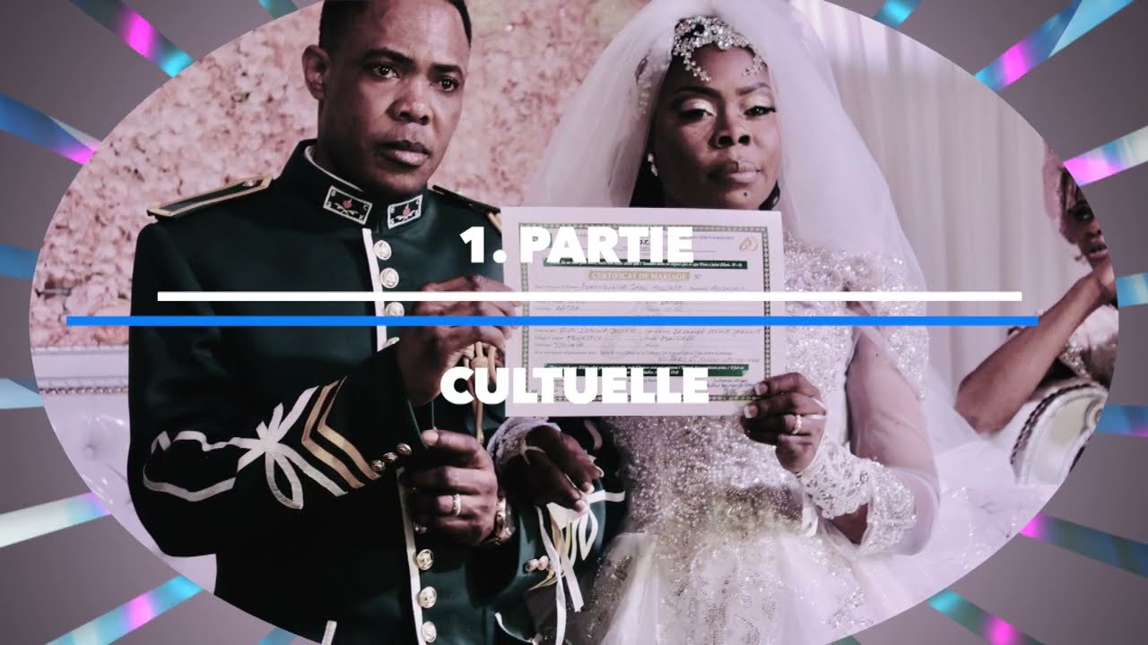 PRESKI ST-OUEN: MARIAGE RELIGIEUX John ET Nénette 