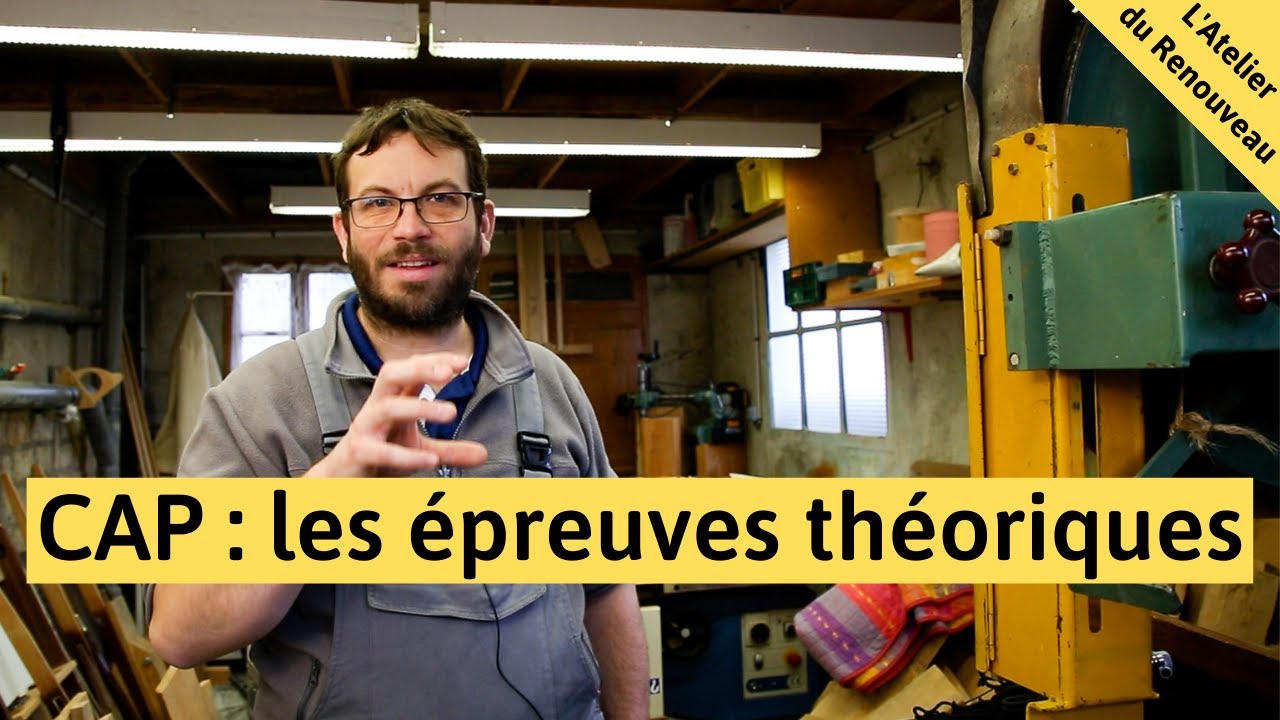 CAP menuisier : épreuves théoriques