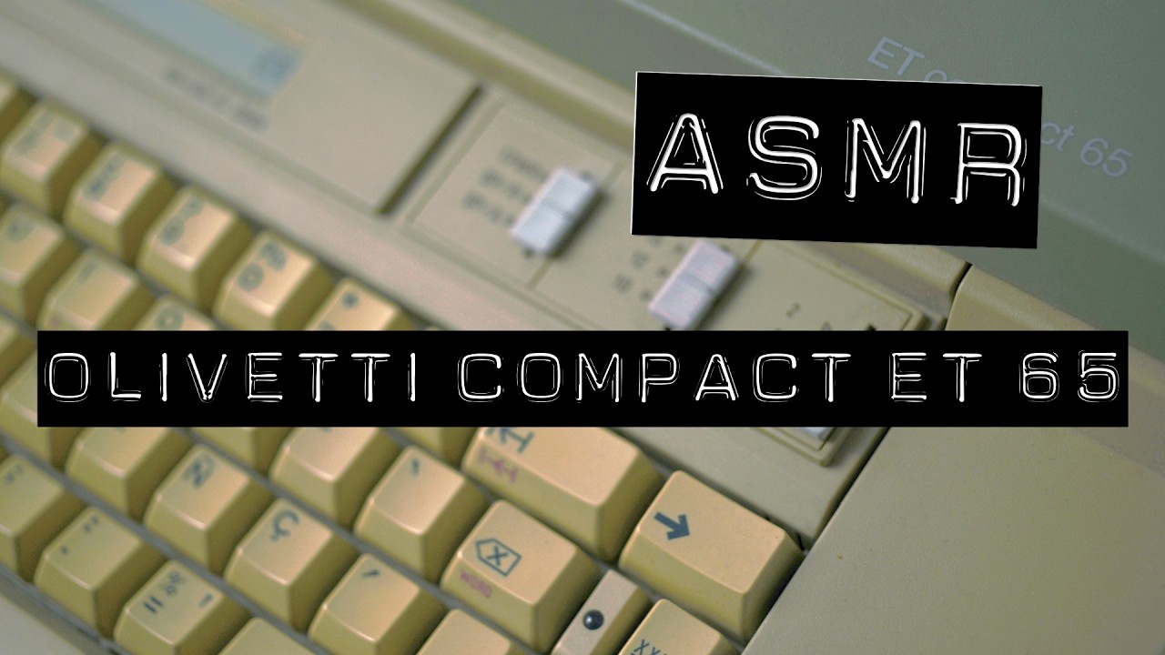 Olivetti Compact ET 65 | 10 min