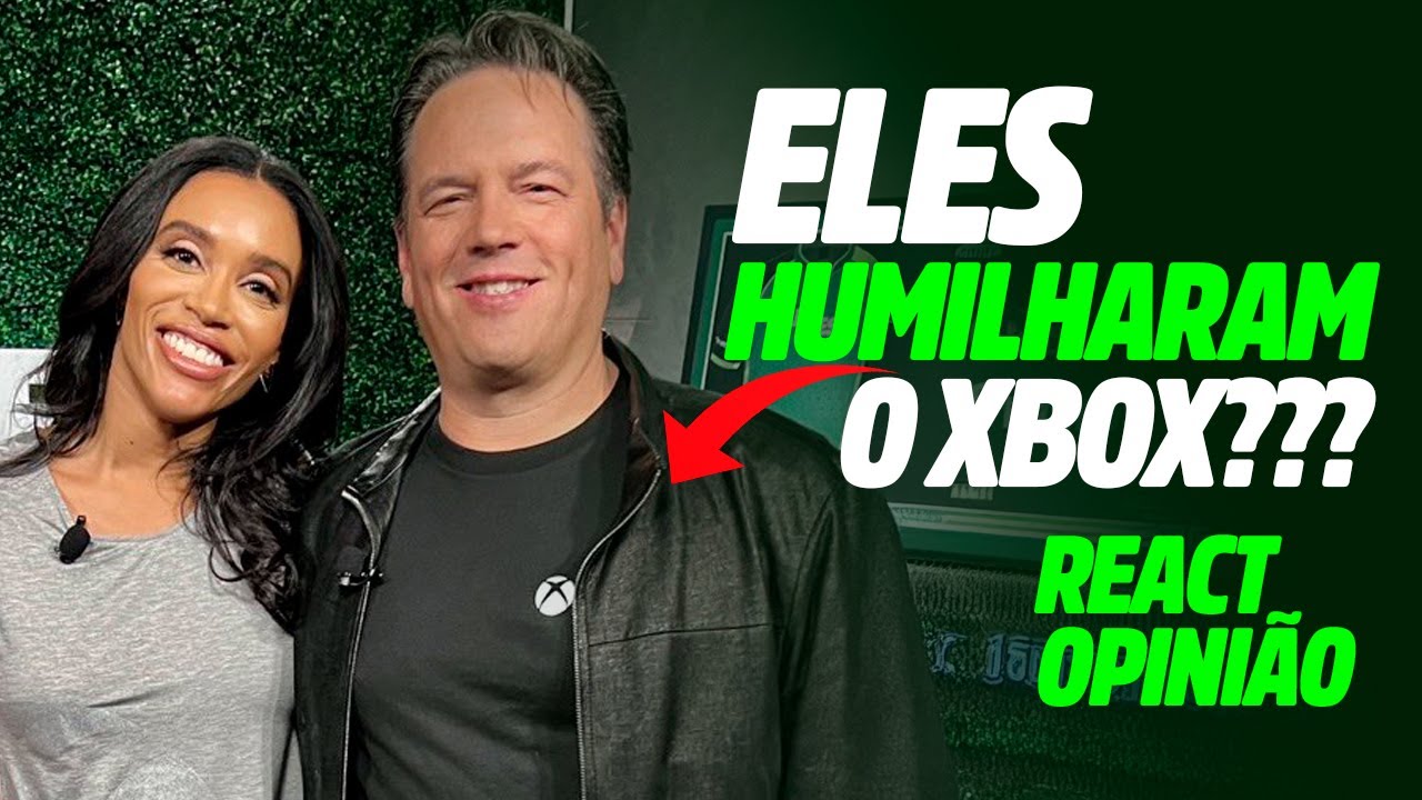 A Xbox BR HUMILHOU o XBOX ? REACT / OPINIÃO. 