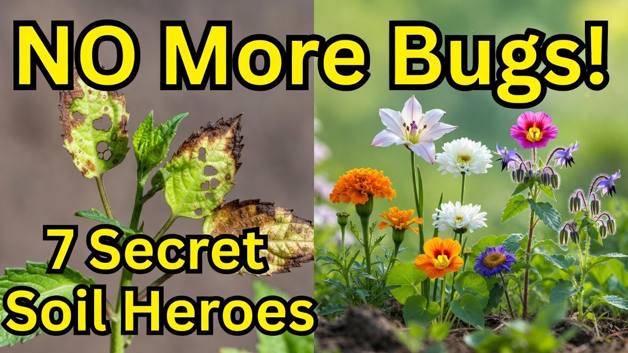 Unlocking Hidden Soil Defenses: 7 Plants That Naturally Repel EVERY Garden Pest (No Chemicals!)