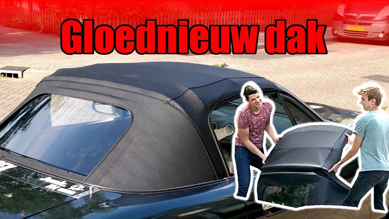 Nieuwe Soft-top Monteren - Zelf op het frame gespannen