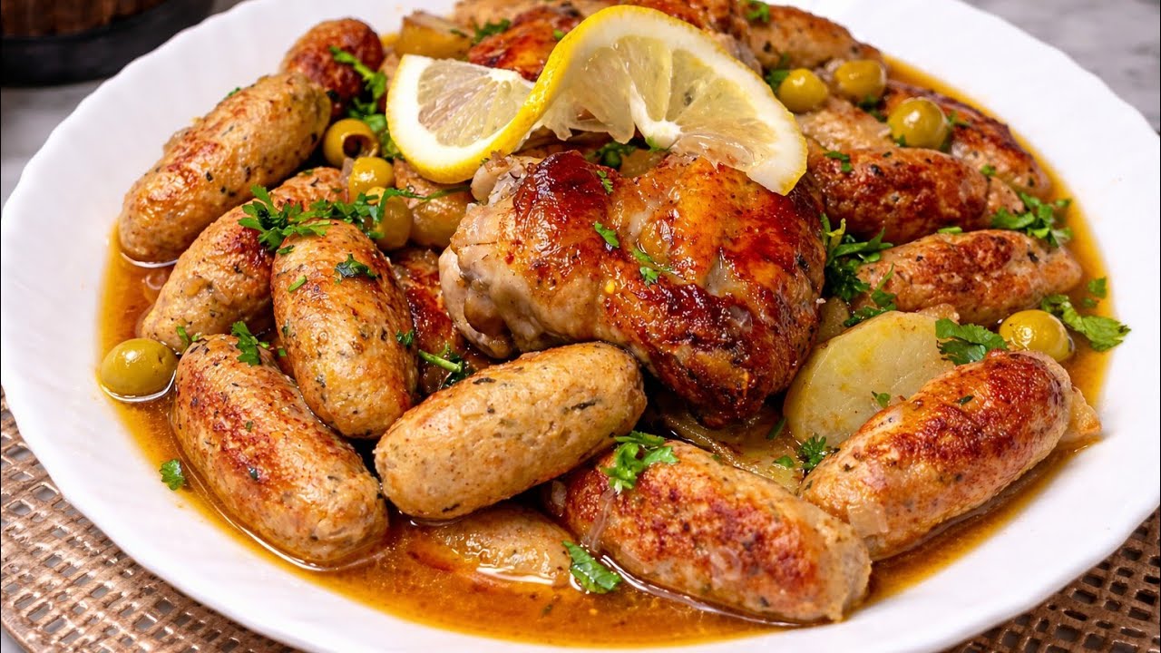 غير البنة لتهدر 😍 خبي الوصفة وتميزي بيها في اول يوم من رمضان🌛طاجين السلطان مثله مكانش سهل وسريع