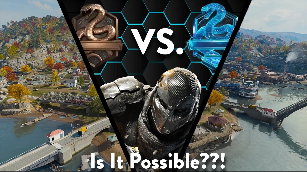 Can I Win A Match of Ranked Resurgence As A BRONZE In DIAMOND Lobbies??!- CoD Warzone