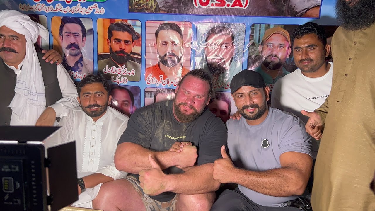 Martin Licis World Strongest Man In Gujrat Pakistan