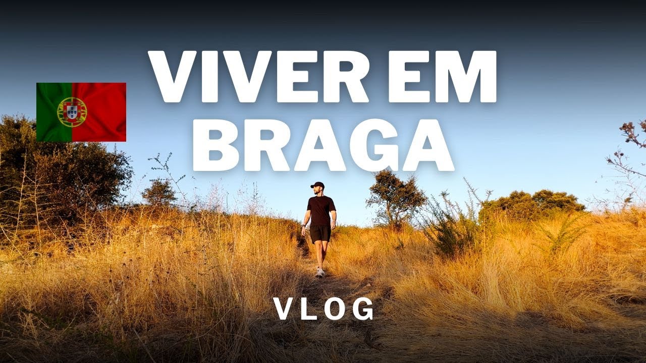 UM POUCO SOBRE BRAGA, PORTUGAL - VLOG CIDADE E COTIDIANO - MIRADOURO/MIRANTE - MORAR EM BRAGA