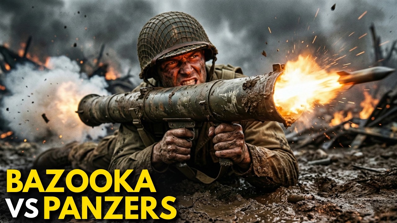 Der Raketenwerfer, der deutsche Panzerbesatzungen in Panik versetzte