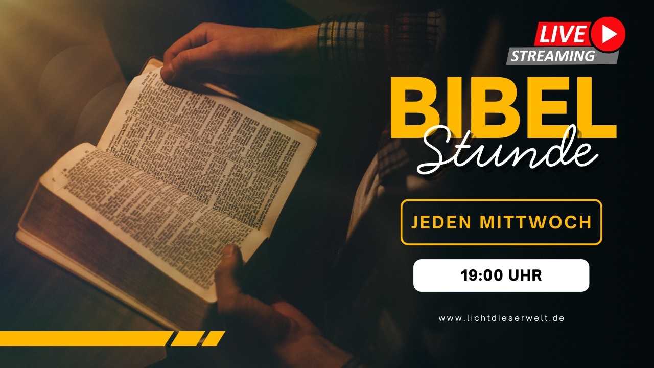 Licht dieser Welt - Bibelstunde | Библейский час - 11.03.2026