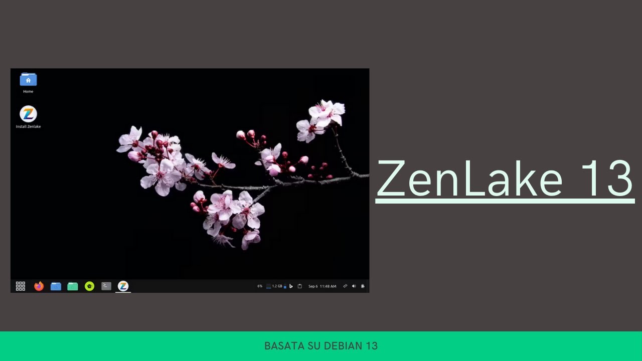 ZenLake –remix of Debian Distro [Distrohopping]
