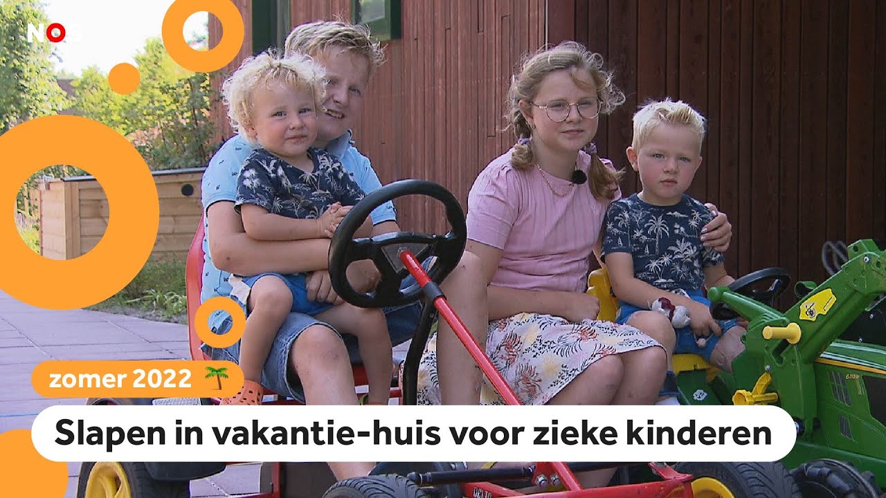 Jonneke en Cor vieren vakantie met zieke broertje #devakantievan
