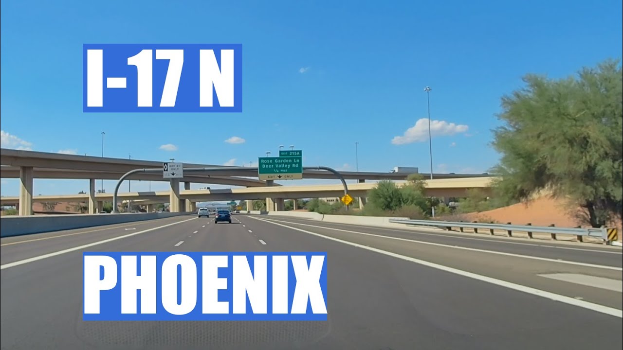 I-17 drive: From Bell Road (Phoenix) To Sonoran Desert Dr (Exit 221)