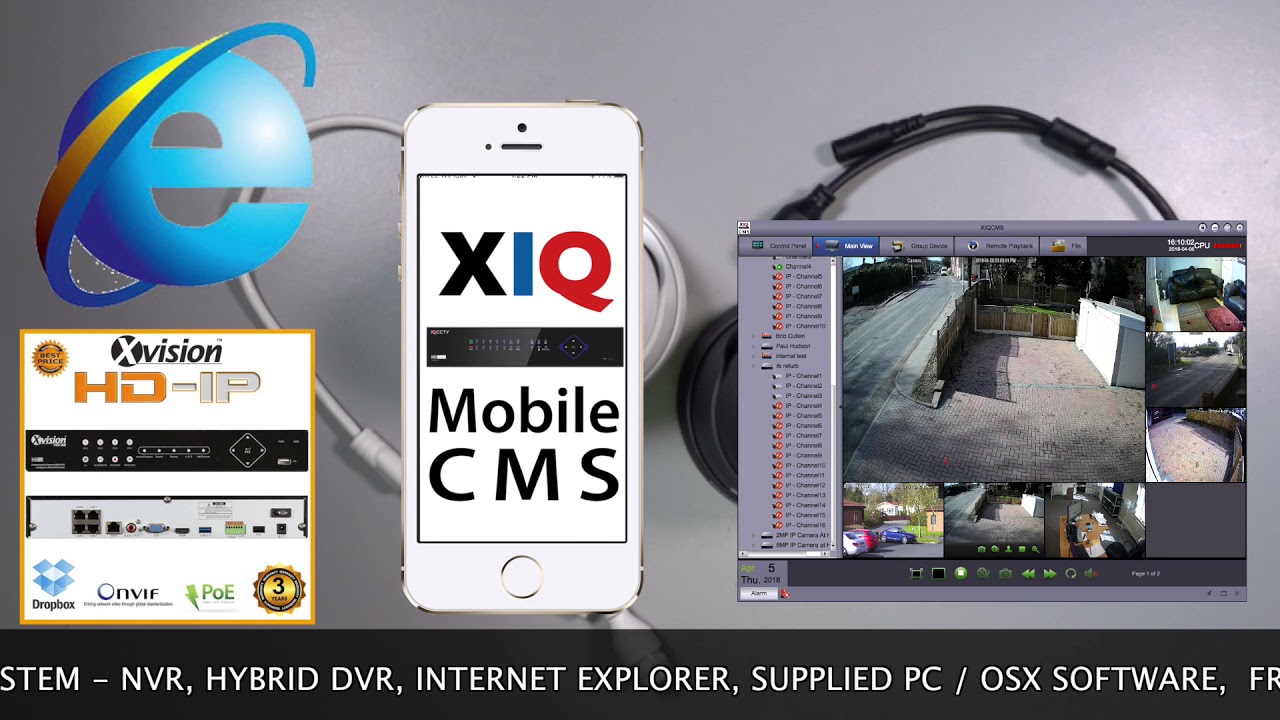 5 Megapixel Outdoor IP Camera with built in Microphone - Xvision X2C5000V