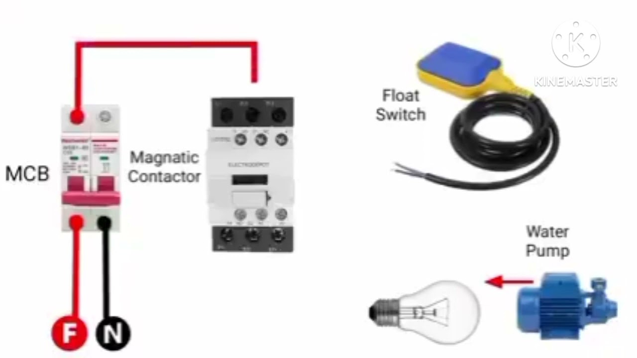floor switch connection||float switch wiring practical video
