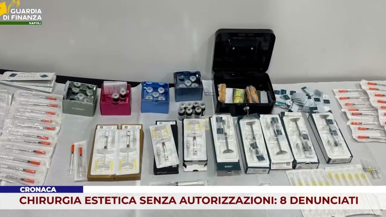 CRONACA. CHIRURGIA ESTETICA SENZA AUTORIZZAZIONI: 8 DENUNCIATI