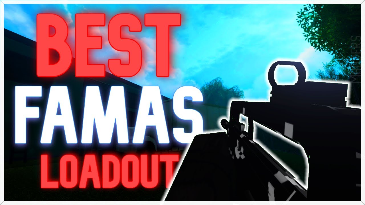 Лучший набор снаряжения *FAMAS* в Roblox Jailbird!