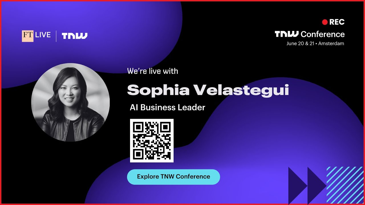 TNW Conference: Interview with Sophia Velastegui, AI Eexpert