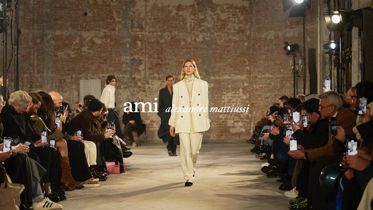 Ami Women's and Men's Fall-Winter 2025 Fashion Show
