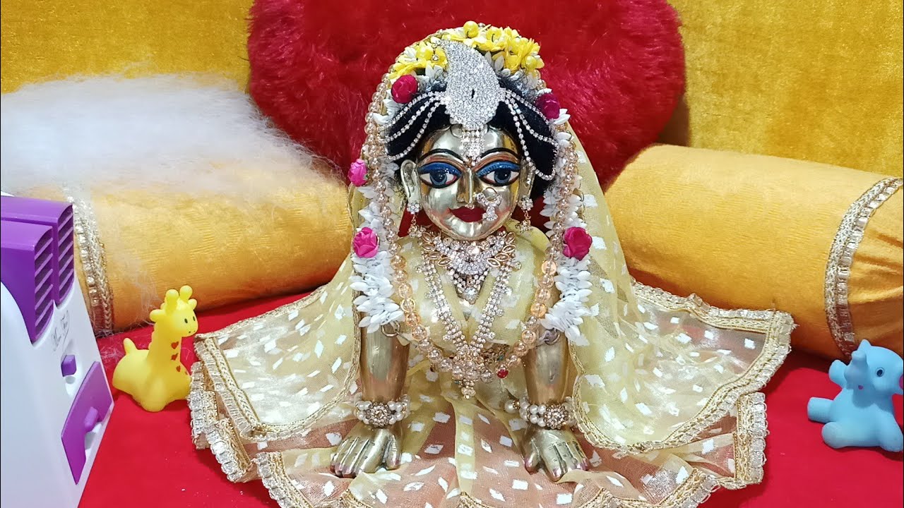 Janmashtami special radha Rani shringar..||priyakishoriji