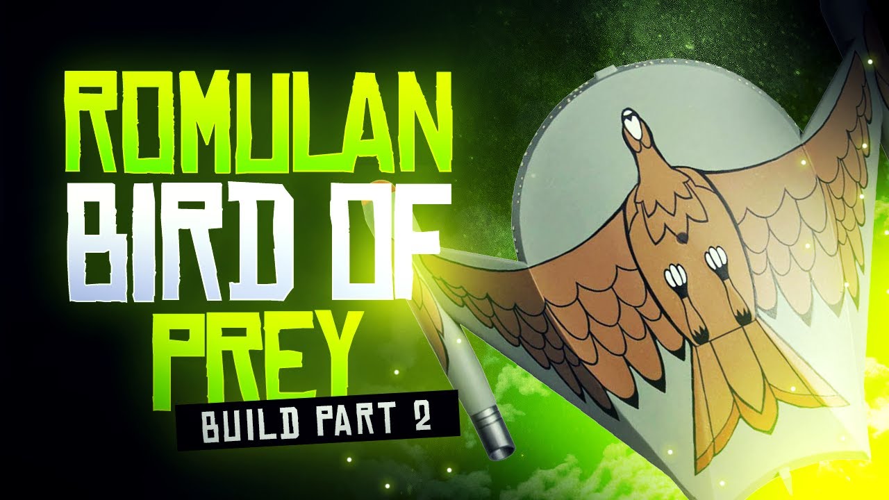 Building The Polar Lights 1/1000 Romulan Bird Of Prey With PE